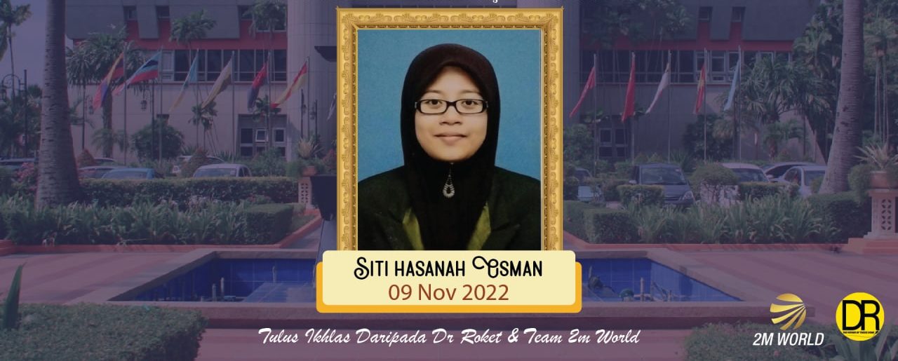 Disertasi / Tesis Viva ~ Dr. Siti Hasanah Osman, PhD UKM